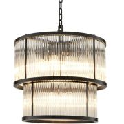 Chandelier Pasadena bronze highlight finish