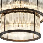 Chandelier Pasadena bronze highlight finish