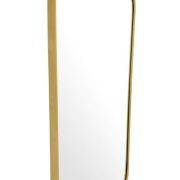 Mirror Vivienne brushed brass finish