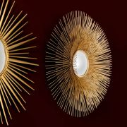 Mirror Solaris gold finish L