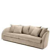 Sofa San Jose greige velvet