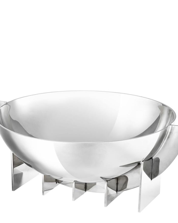 Bowl Leon nickel finish