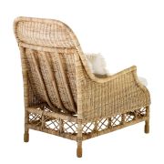 Chair Sensit Natural slimit rattan A. 63 | B. 86 | C. 102 | D. 58 | E. 46 | F. 61 cm