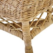 Chair Sensit Natural slimit rattan A. 63 | B. 86 | C. 102 | D. 58 | E. 46 | F. 61 cm