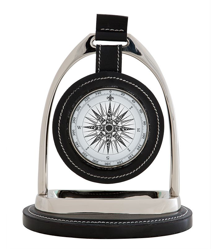 Clock Bailey Lille nickel finish