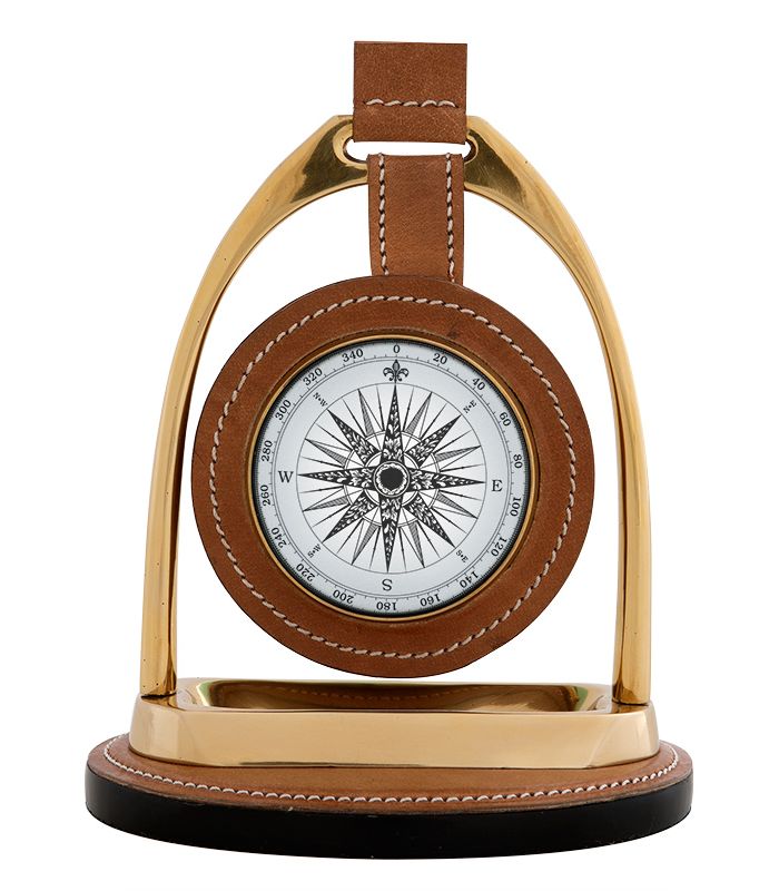 Clock Bailey Lille aged brass finish