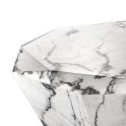 Coffee Table Nubium White faux marble