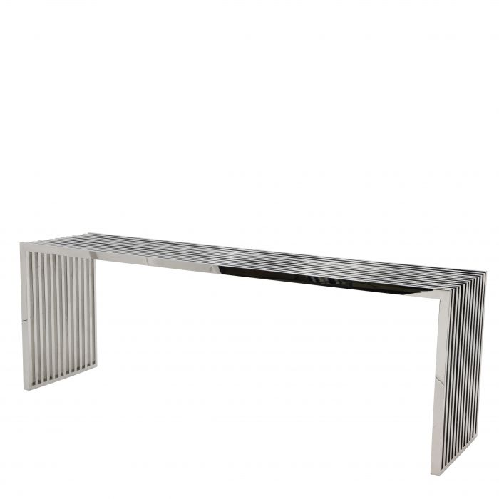 Console Table Herrera XL Polished stainless steel