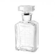 Decanter Absolut Hand blown clear glass | nickel finish