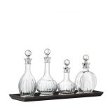Decanter Armagnac set of 4