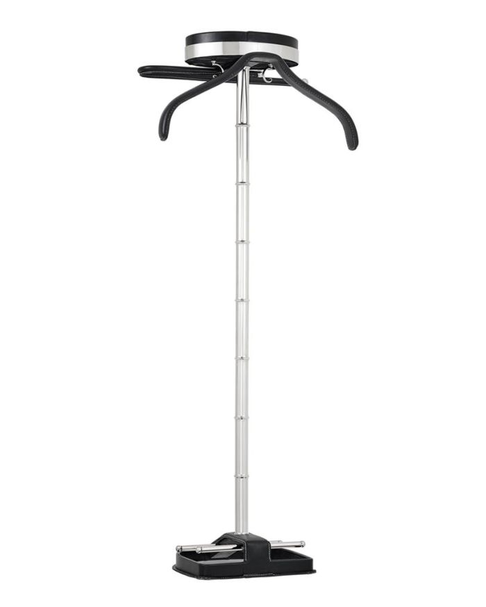 Dressboy Eugene Nickel finish | black leather
