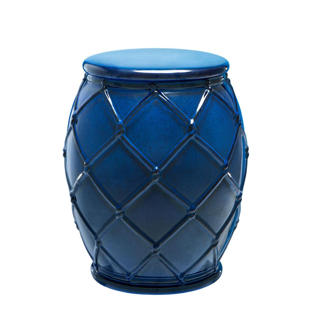 Drum Cudillero Ceramic | antique blue
