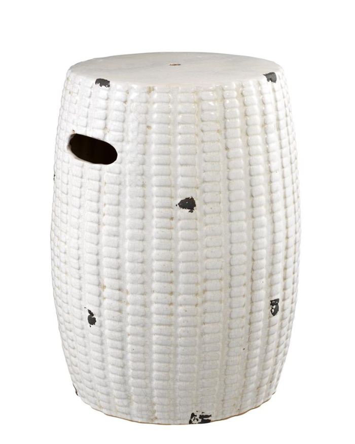Drum Valldemossa Ceramic | antique white