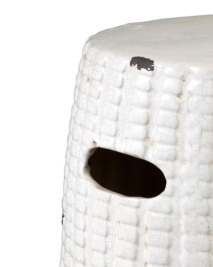Drum Valldemossa Ceramic | antique white