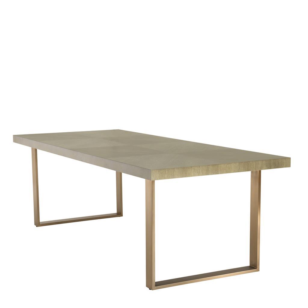 Dining Table Zagros 230 x 100 cm washed oak ven