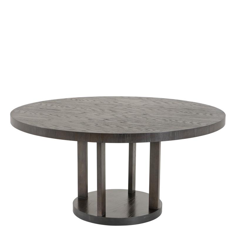 Dining Table Fjorde charcoal