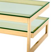 Coffee Table Voltaire gold finish