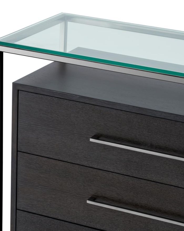 Cabinet Montpeyroux black nickel