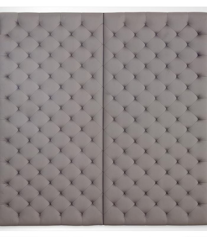 Headboard Jakarta silver grey