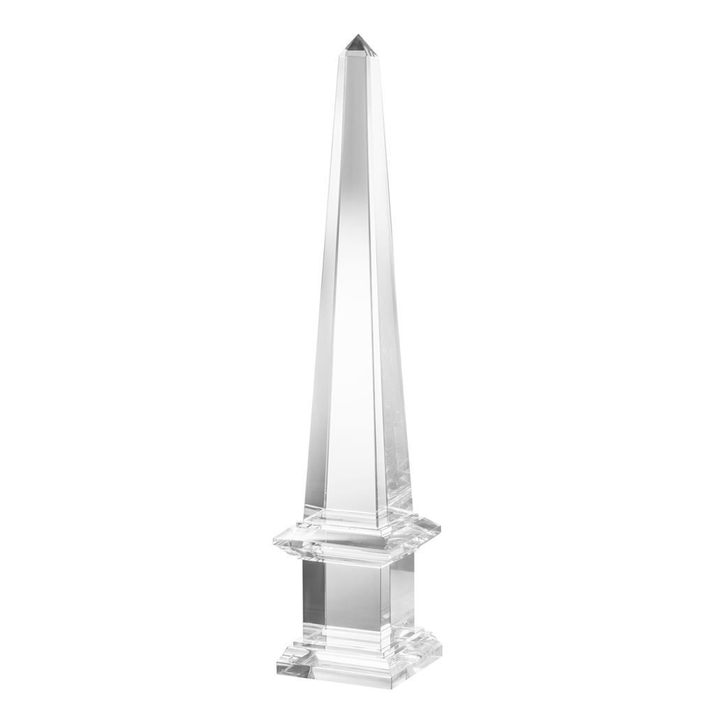 Obelisk Imperator Crystal Glass 15 x 15 x H. 77,5 cm