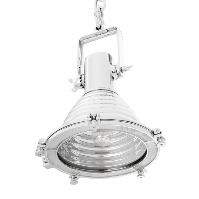 Lamp La Guardia Nickel finish | clear glass