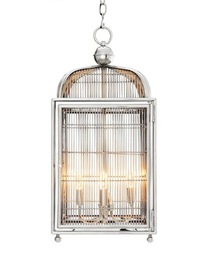 Lantern Letizia nickel finish N/A