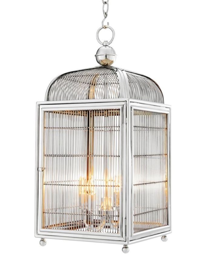 Lantern Letizia nickel finish N/A