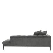 Lounge Sofa Honolulu left granite grey