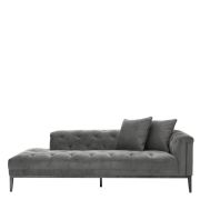 Lounge Sofa Honolulu right granite grey