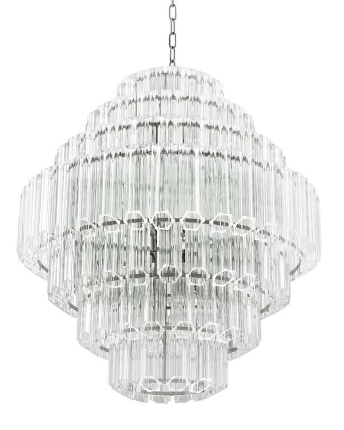 Chandelier Chantal nickel