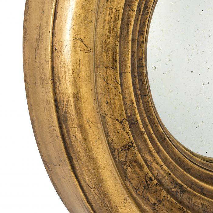 Mirror Madonna Antique gold leaf | antique convex mirror