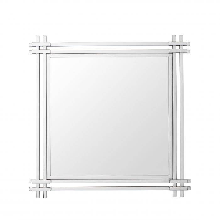 Mirror Castelletto Polished stainless steel