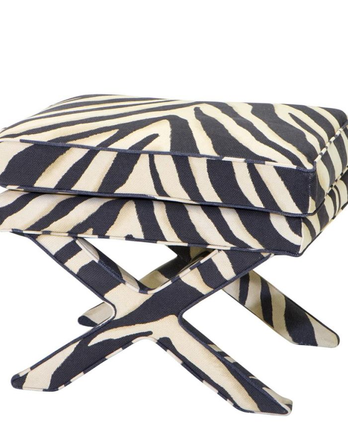 Ottoman Lagos Zebra print