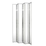 ParaventGlasSilber