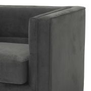 Chair Alexandria anthracite grey