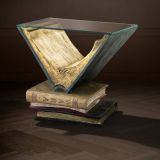 Side Table Old Books2