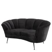 Sofa Arvada essex black 164 x 74 x 73