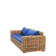 Sofa Naples natural rattan