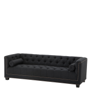 Sofa Worcester panama black 230 x 85 x 72