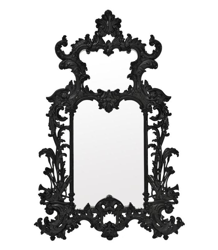 Mirror Black Leaf N/A