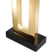 Table Lamp Mon Dieu Gold finish | granite base Including black shade