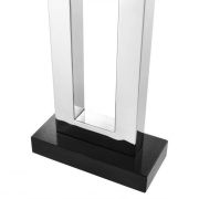 Table Lamp Mon Dieu Stainless steel | granite base Including black shade