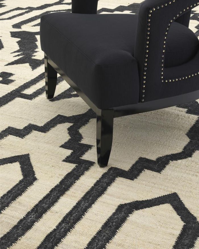 Carpet Osiris natural/ black 3x4m