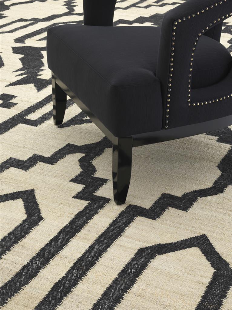 Carpet Osiris natural/ black 3x4m