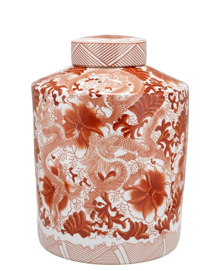 Porcelain Dream Vase red