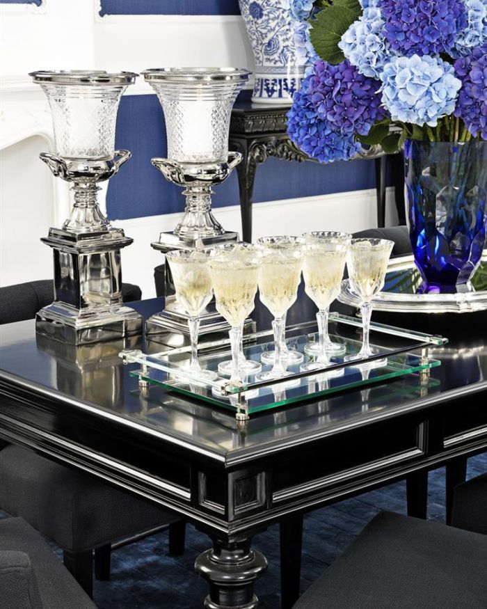 Vase cobalt blue