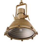 Lamp Stardust Antique brass finish | clear glass