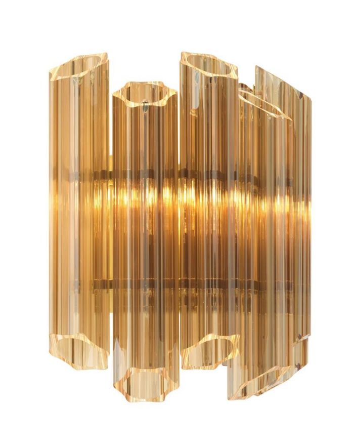 Wall Lamp Chantal gold finish