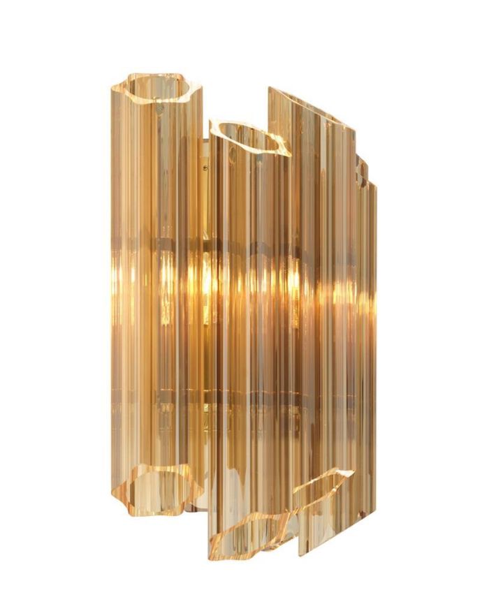 Wall Lamp Chantal gold finish