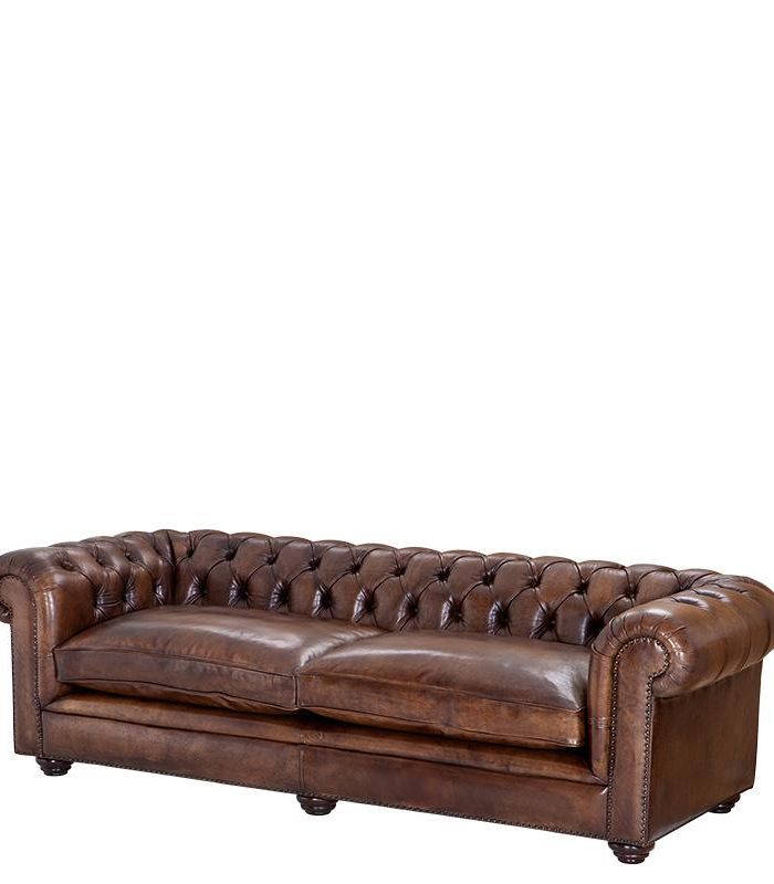 Club Sofa Nashville 240cm rich leather